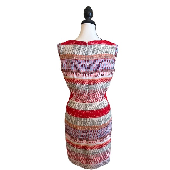 Antonio Melani Dress Size 6 Multicolor Sleeveless Sheath Career Casual - Picture 2 of 8